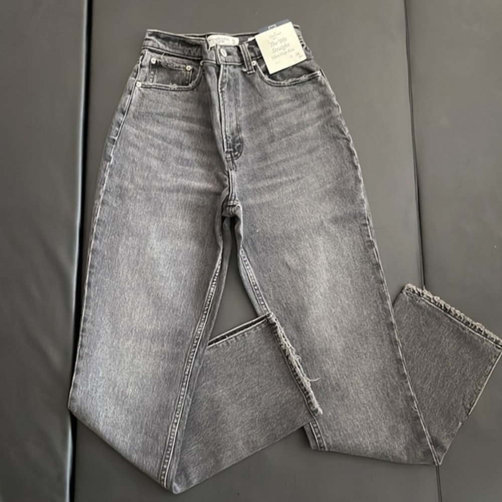 ABERCROMBIE AND FITCH CURVE LOVE 90s STRAIGHT ULTRA STRAIGHT